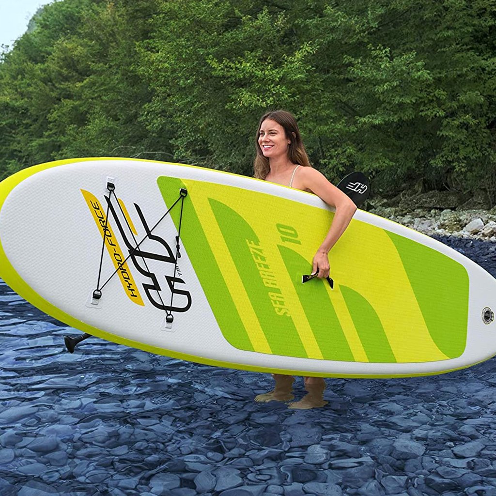 Planche Paddle Gonflable 305x84 cm avec Pompe Bestway Sea Breeze – لوح تجديف هوائي مع حقيبة ومضخة image 1