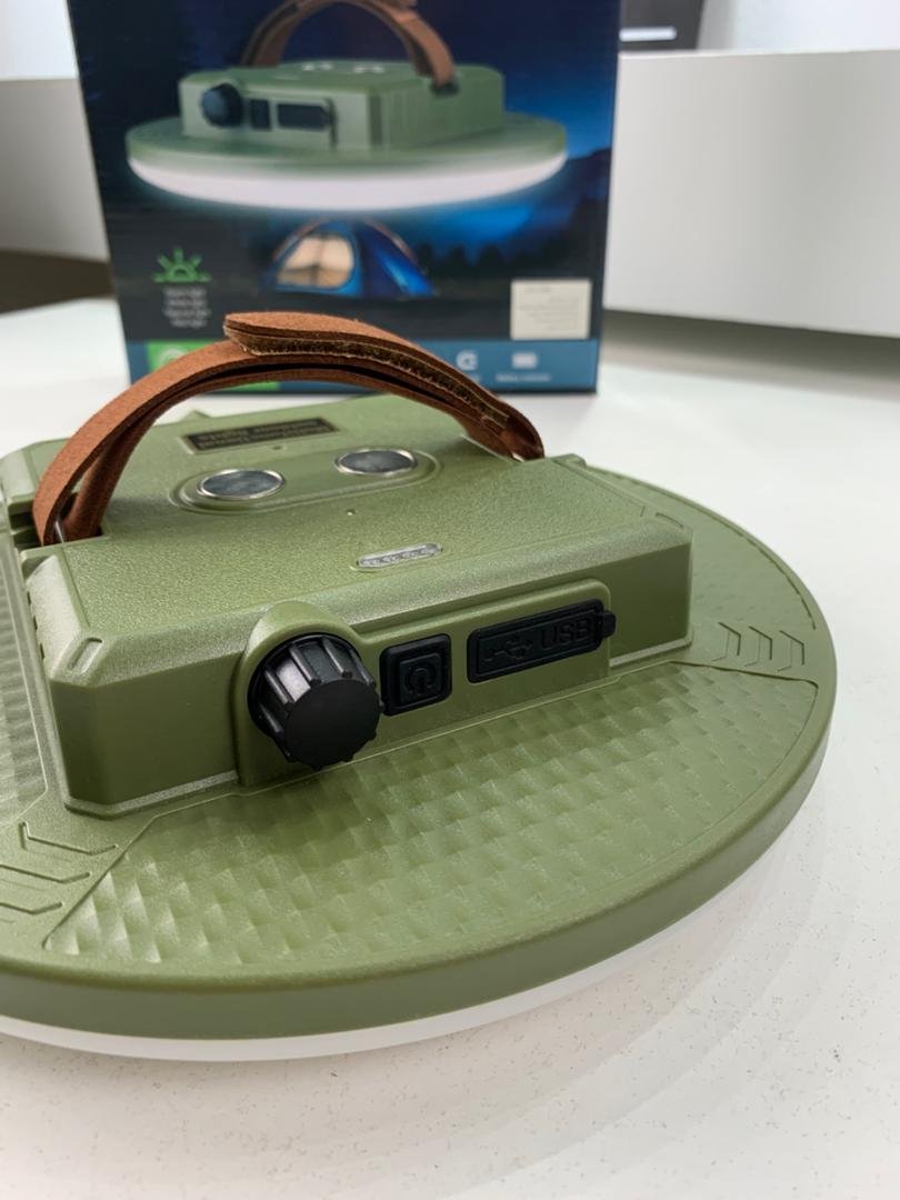 Lampe de Camping 13000mAh – 4000LM avec Power Bank مصباح تخييم قوي مع باور بانك 13000 مللي أمبير و4000 لومين image 2