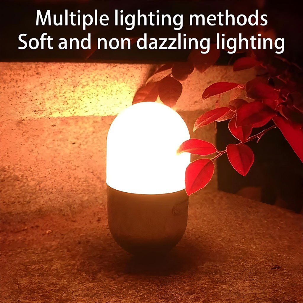 Lampe de Camping RGB Rechargeable – مصباح تخييم بتغيير ألوان RGB image 3
