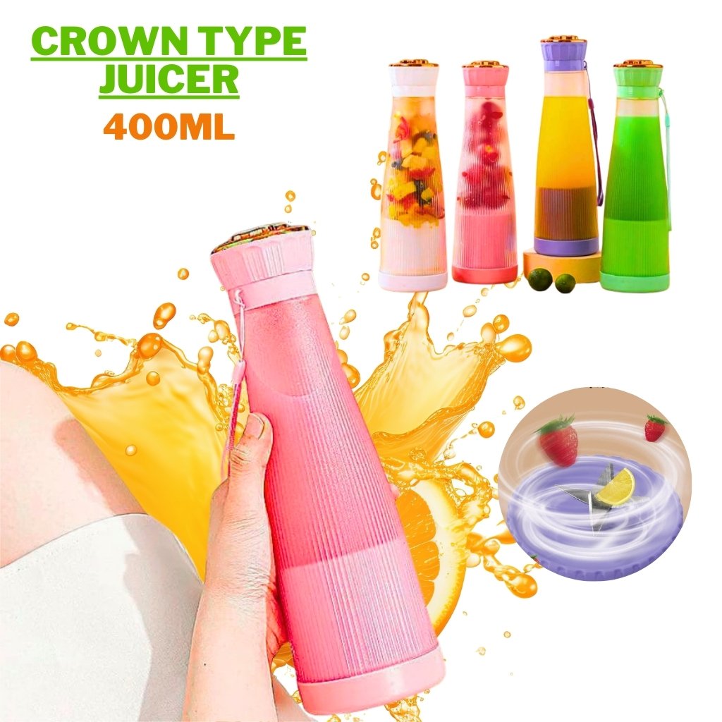 Mini Mixeur Portable 400ml – Rechargeable et Facile à Transporter image 0