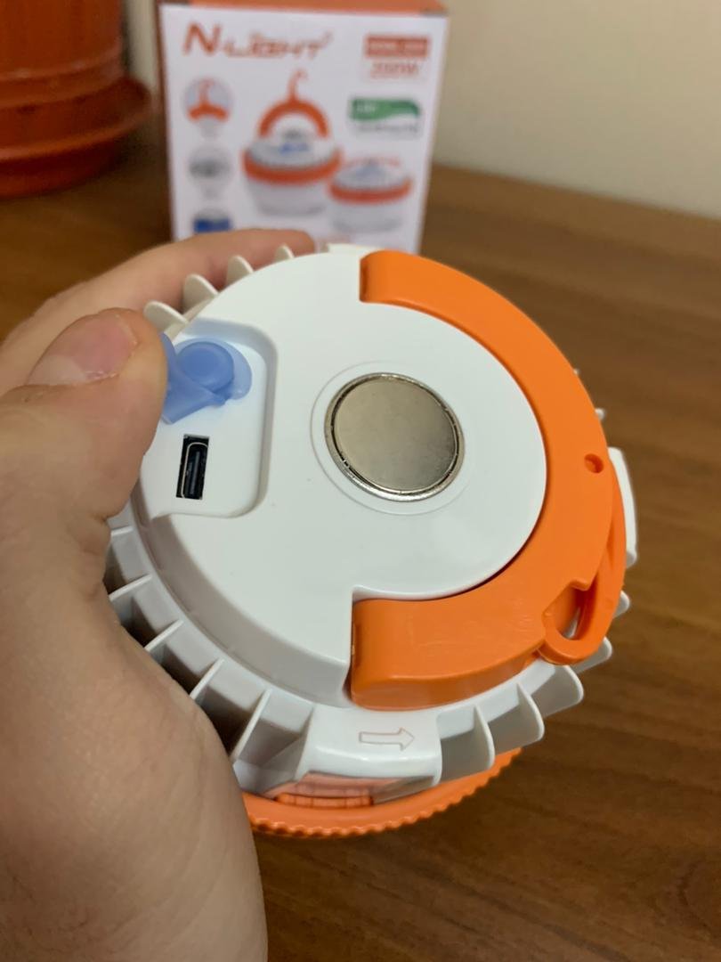Lampe à Ampoule LED 200W pour Camping – مصباح تخييم بقوة 200 واط image 9