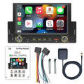 Autoradio à écran tactile avec Apple CarPlayer Android Auto et GPS Intégré image 0
