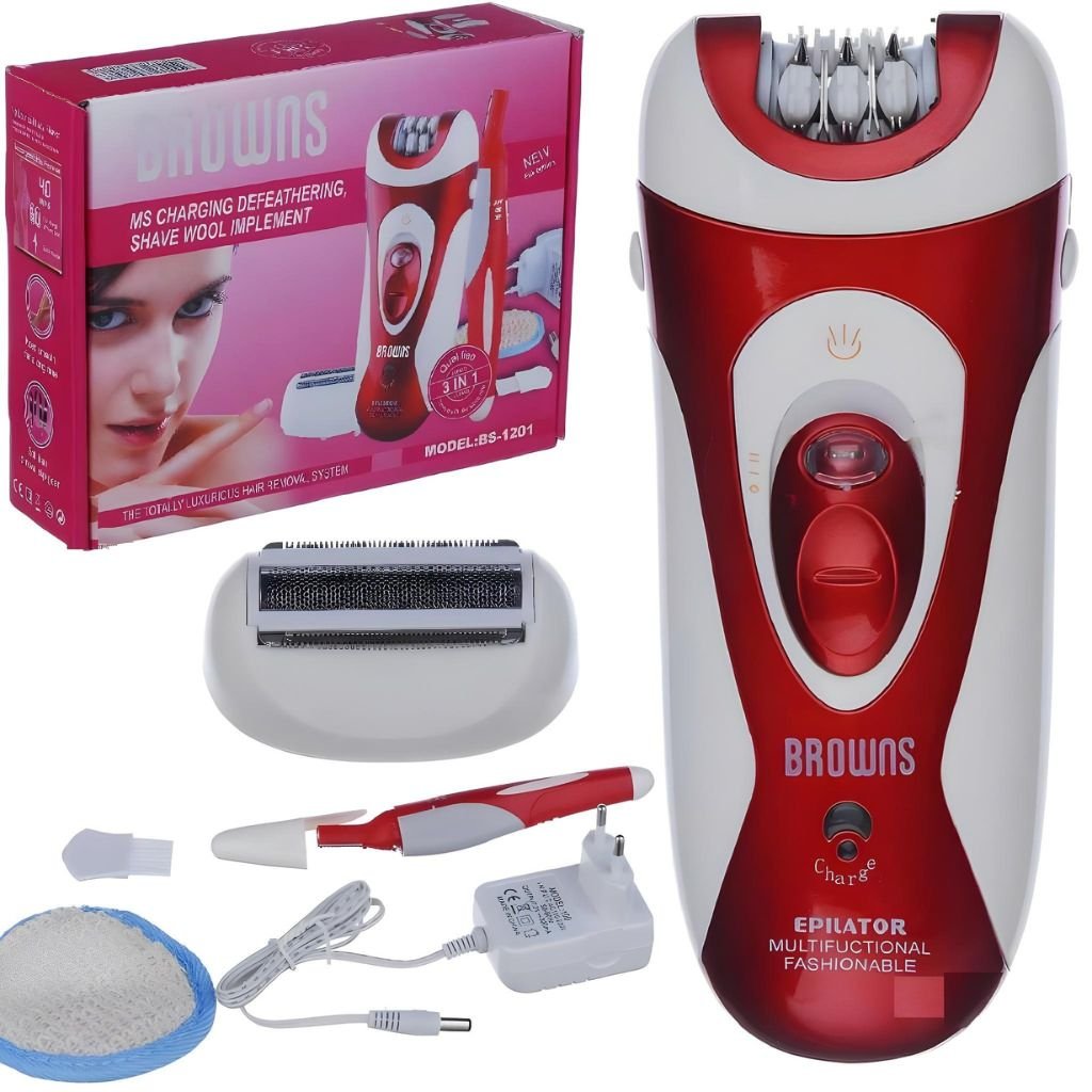 Épilateur 3-en-1 Sans Fil – Épilation, Rasage et Soin de la Peau image 0