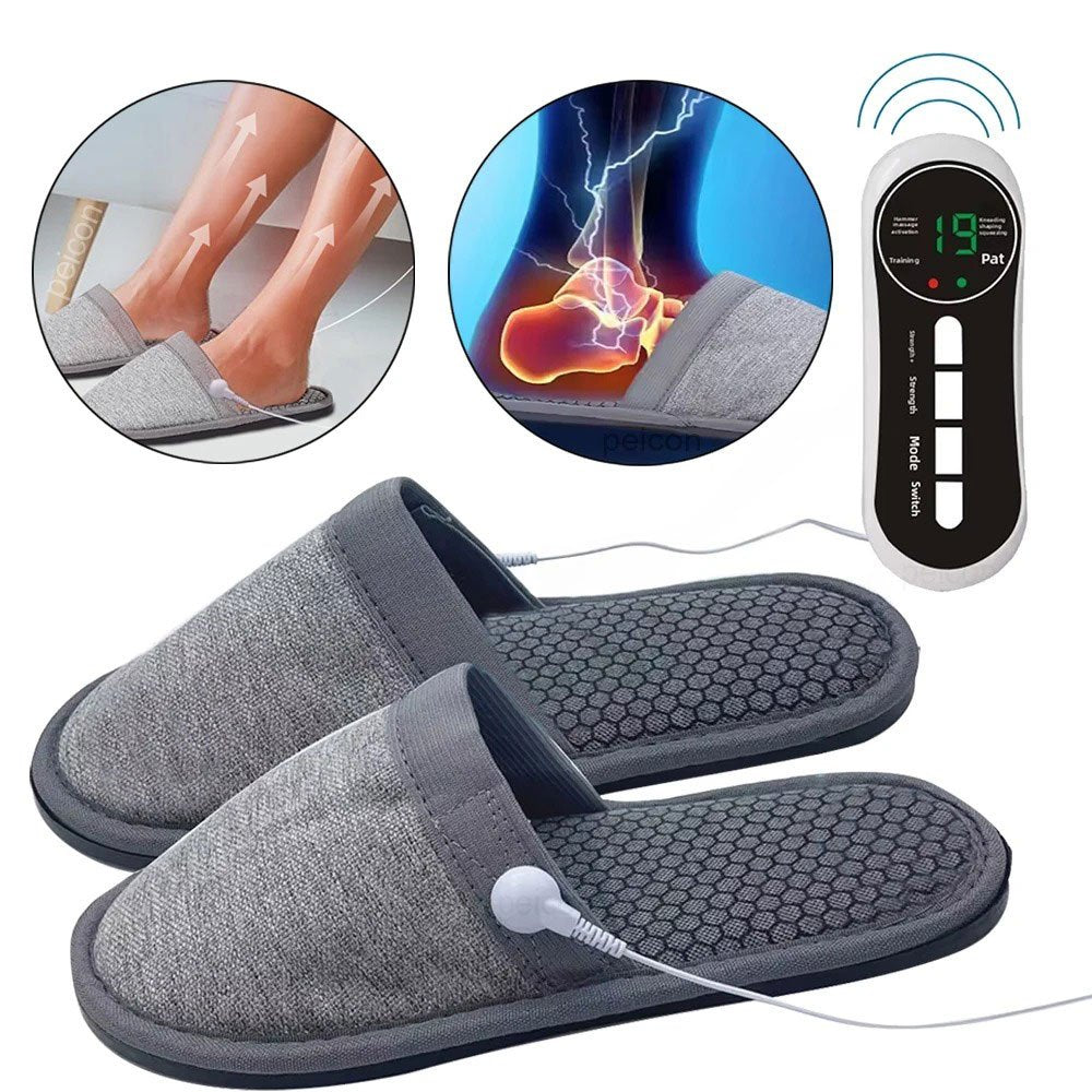 Chaussures de massage intelligentes à technologie EMS – détente, soin et stimulation circulatoire image 0