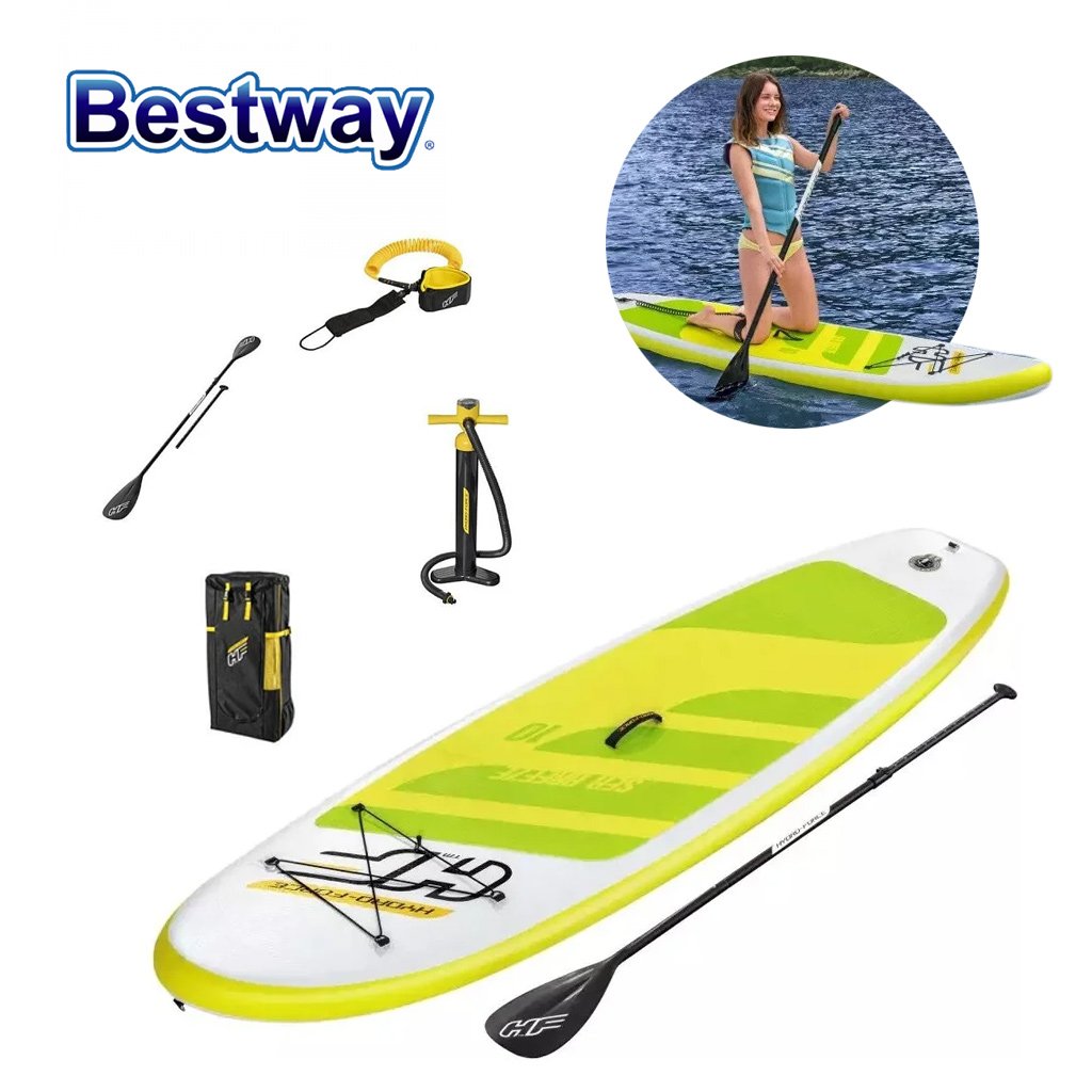 Planche Paddle Gonflable 305x84 cm avec Pompe Bestway Sea Breeze – لوح تجديف هوائي مع حقيبة ومضخة image 4