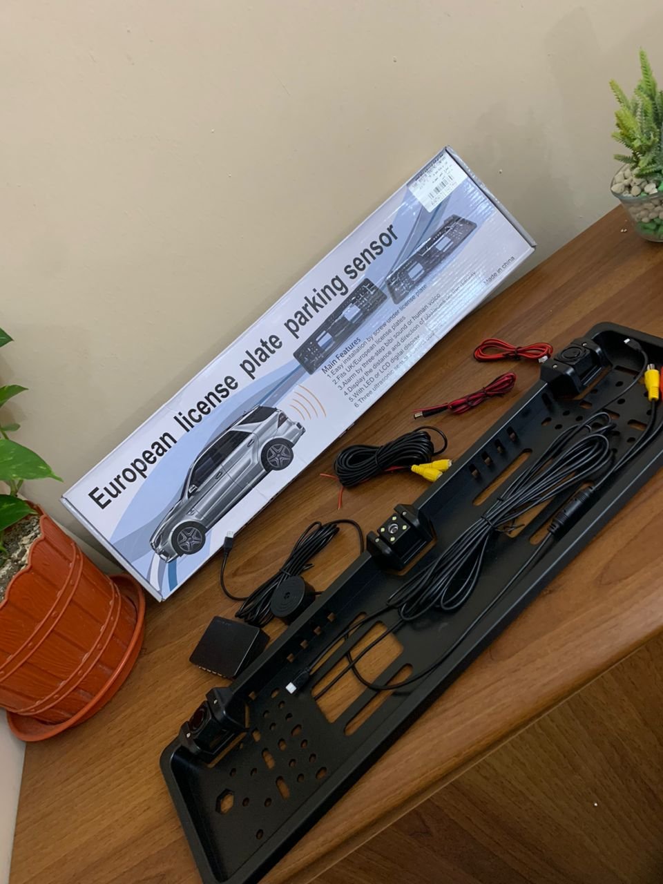 Caméra de recul HD Avec cadre de plaque d’immatriculation Standard et Radare de Recule image 8