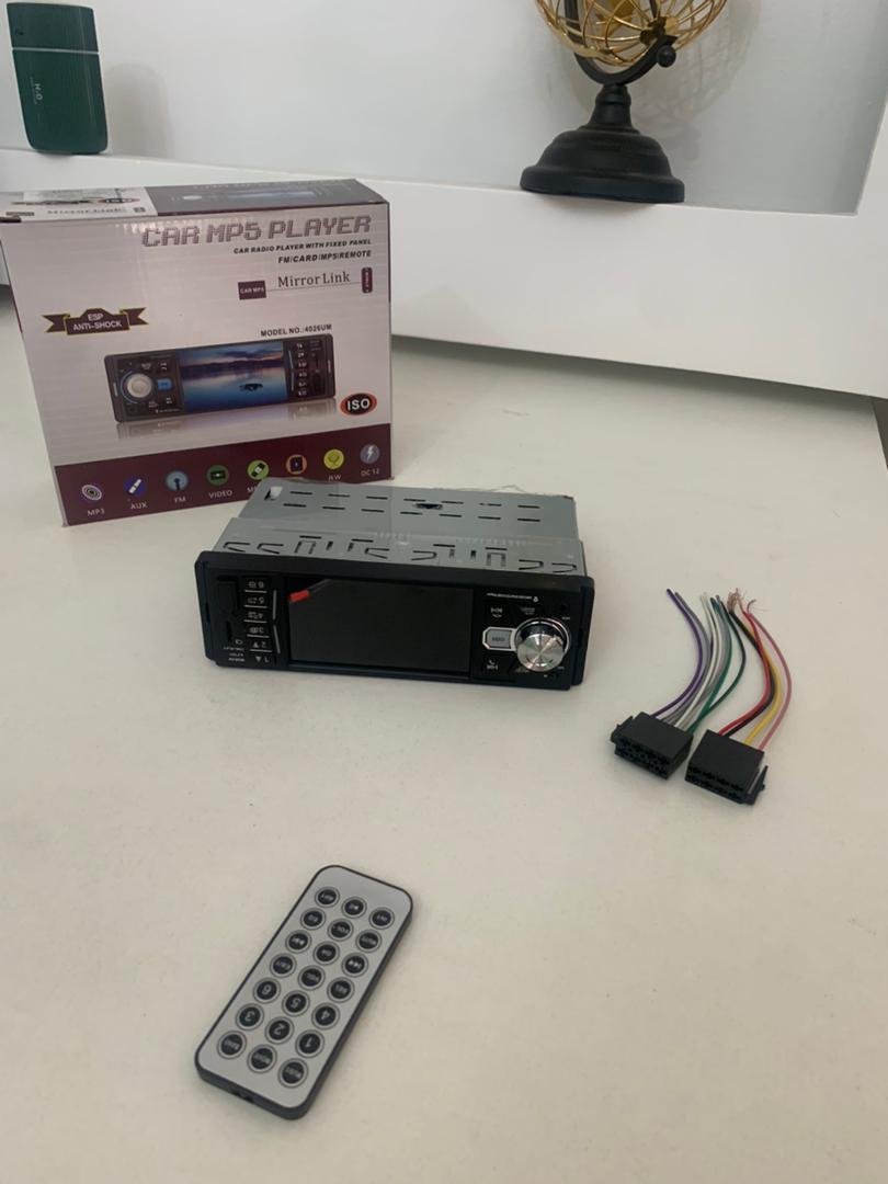 Autoradio Multimédia 4.1" avec Bluetooth et Support Caméra de Recul image 1