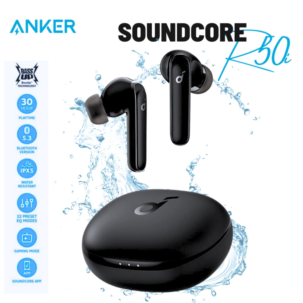 Écouteurs Soundcore R50i NC – Réduction de Bruit Active, Son Optimisé et Autonomie Longue
