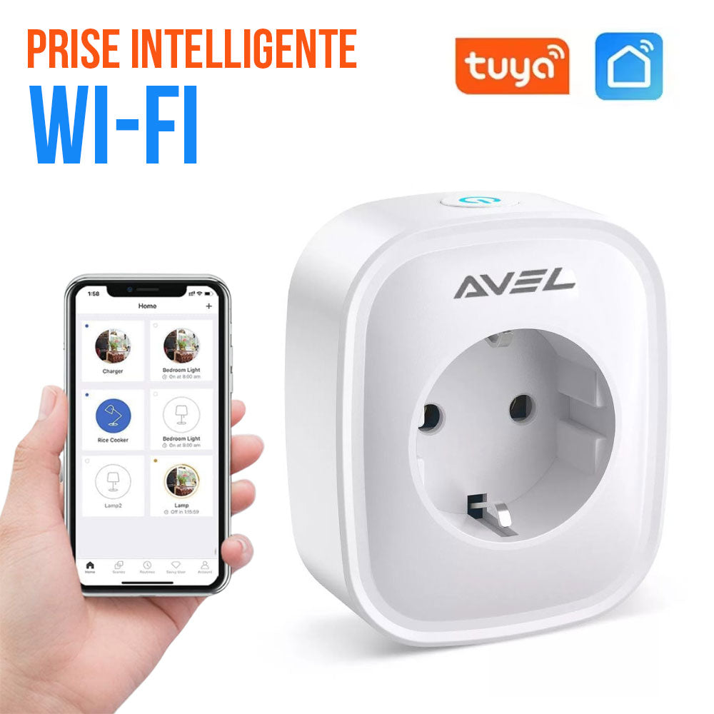 Prise Connectée AVEL 16A : Automatisation et Maîtrise de l'Énergie