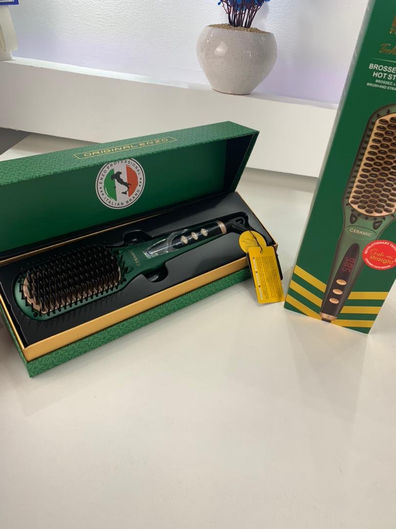 Brosse Lissante ENZO EN-4105 – Lissage Rapide et Brillant image 1