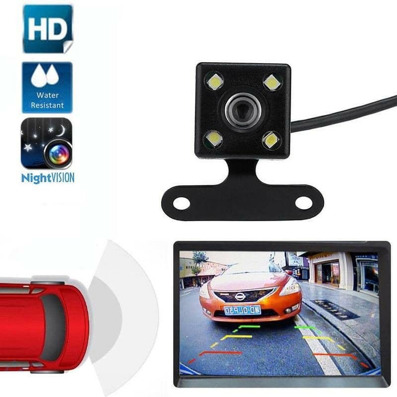 Caméra de Recul Étanche Grand Angle 170° – Vision Nocturne et Haute Résolution image 2