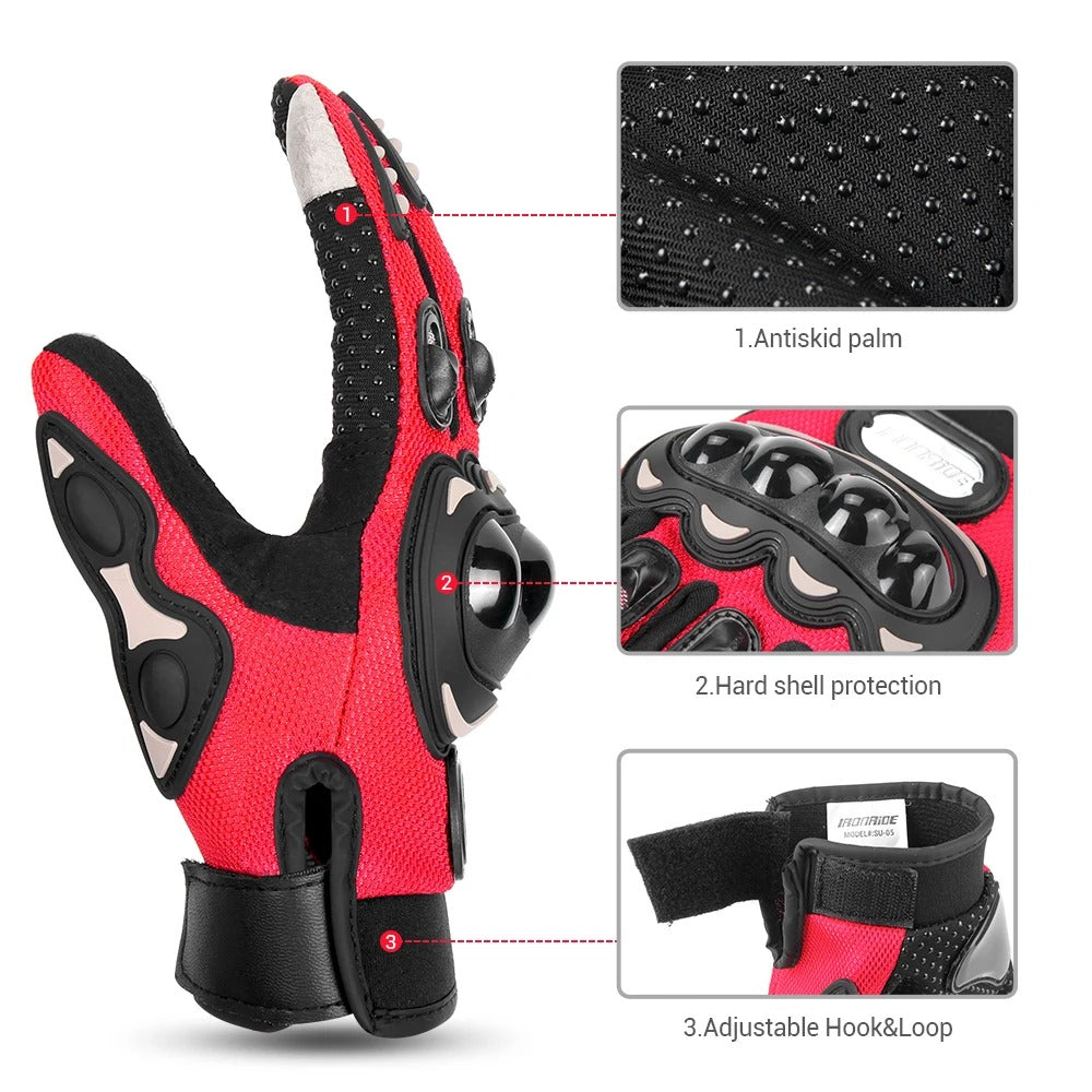 Pack Hiver Moto : Cagoule Thermique + Gants Pro Biker