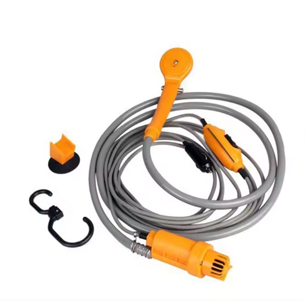 Douche Voiture Portable 12V avec Débit Réglable et Ventouse image 4
