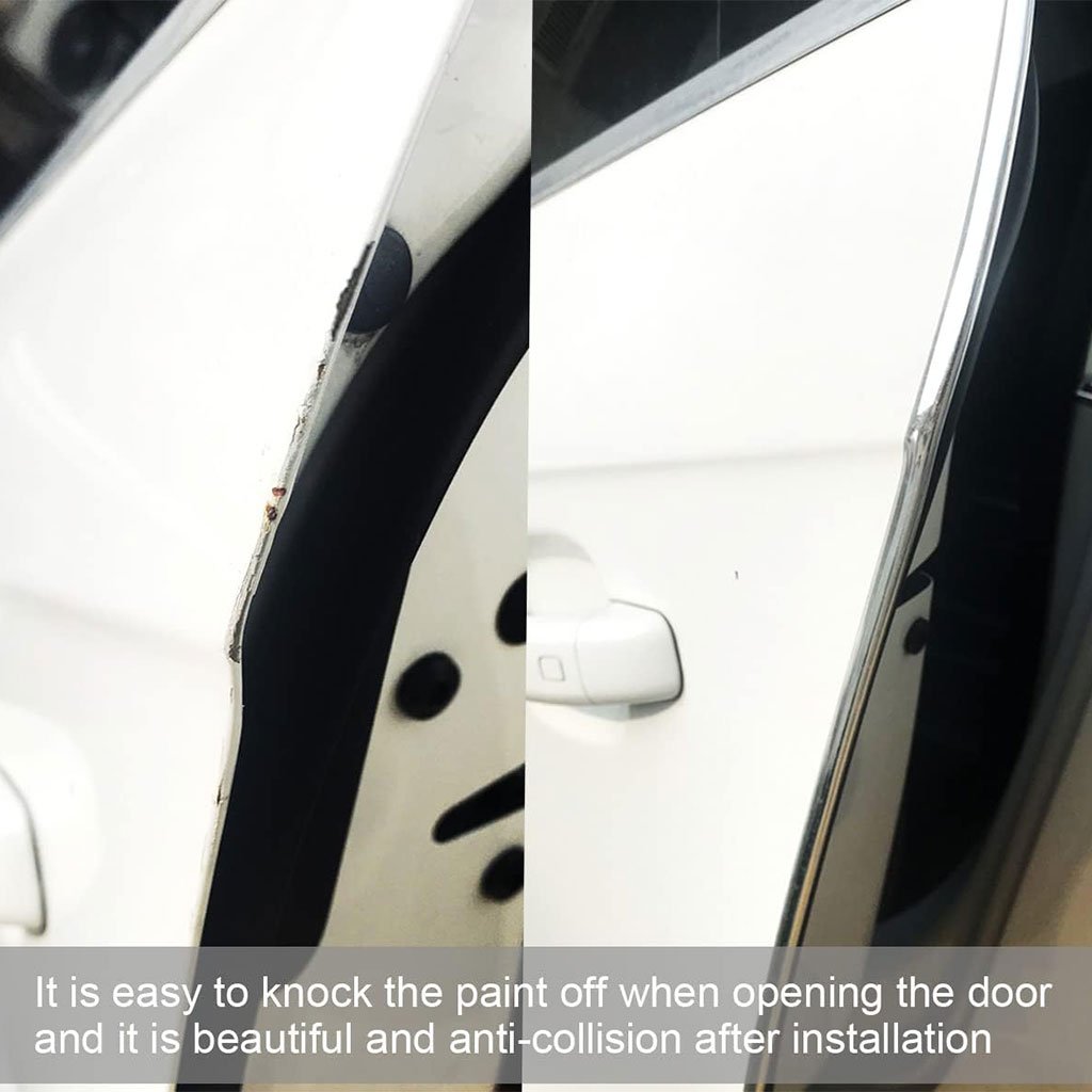 Bande Chromée Universelle pour Portes de Voiture – Protection et Style image 1