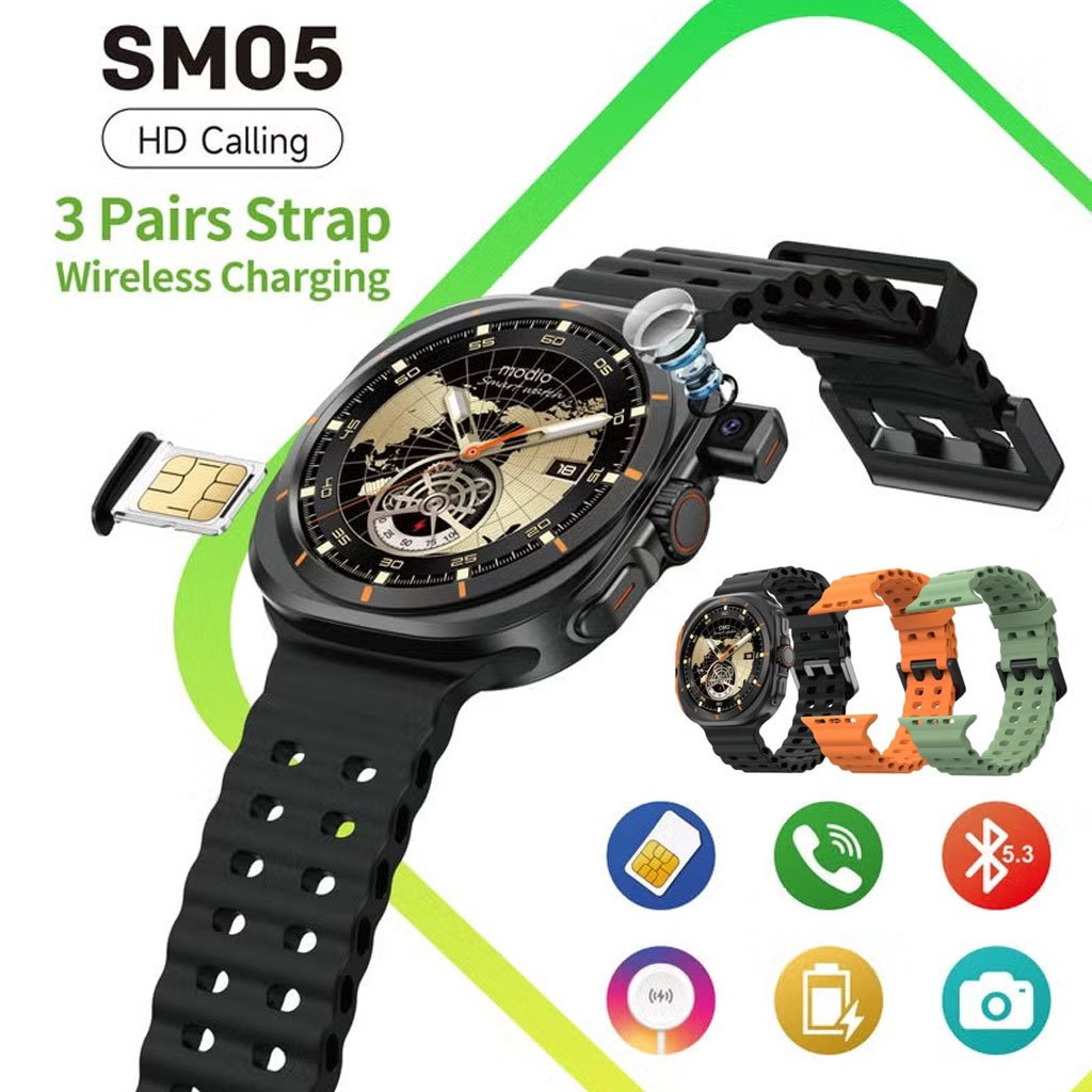 Montre connectée Modio SM05 – élégance, puissance et liberté à votre poignet image 0