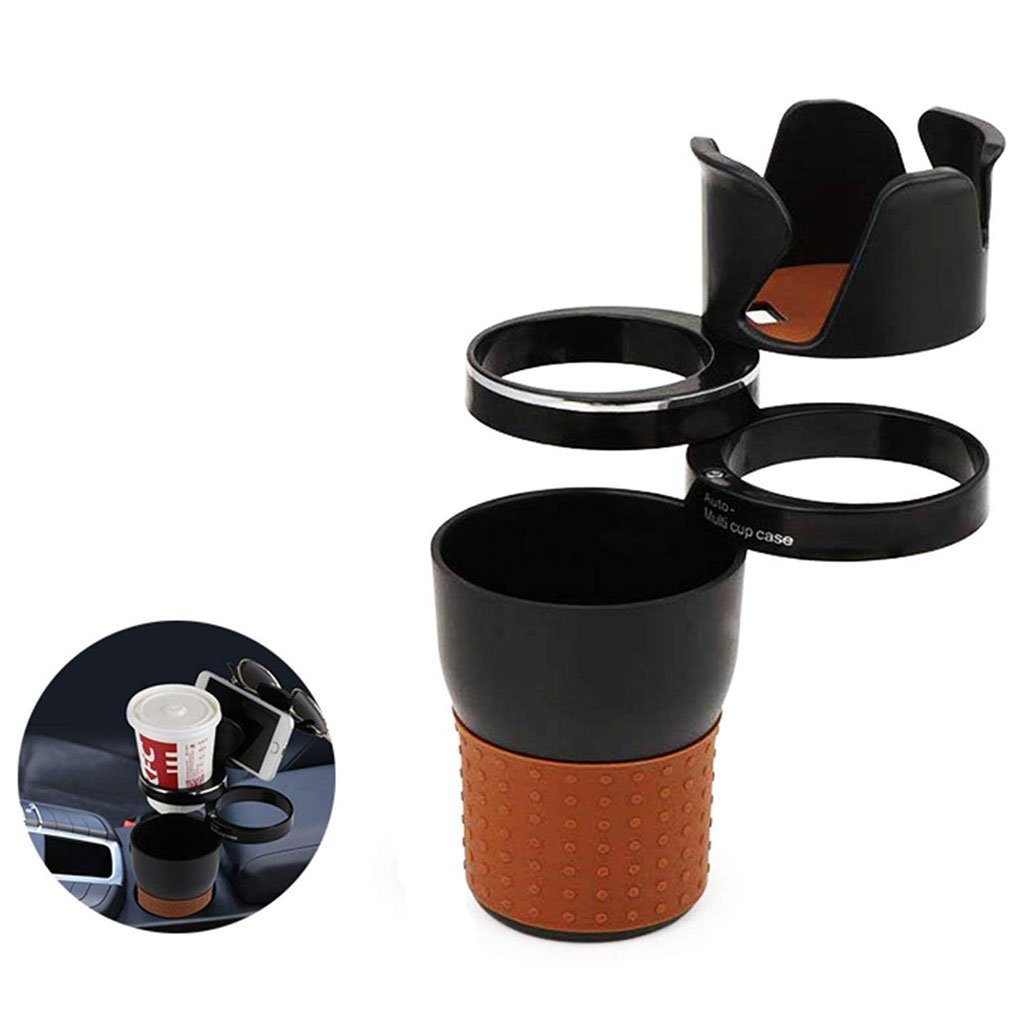 Porte-Gobelets Voiture 5-en-1 Rotatif et Multifonction image 0