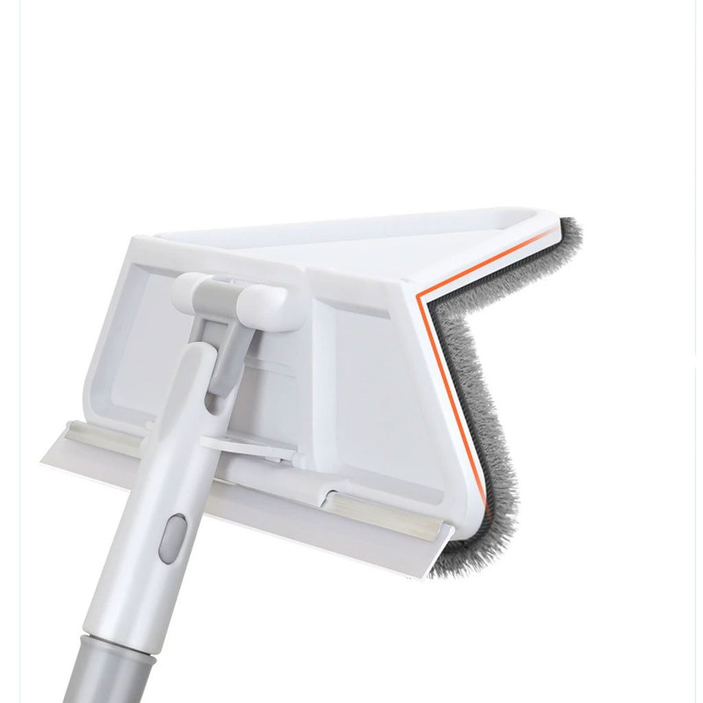 Balai Nettoyeur Mural et Plafond Télescopique 360° Flexible pour Coins Difficiles