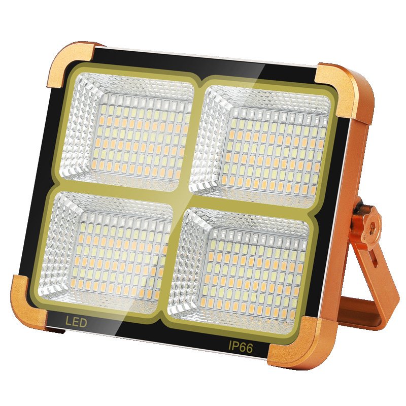 Projecteur LED étanche Rechargeable 4 modes D'éclairage Power-Bank 1000W image 0