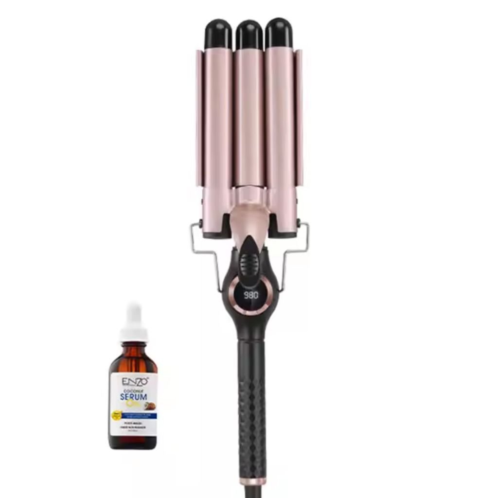 Fer à Friser Triple Barillet – Boucles Profondes et Durables image 6