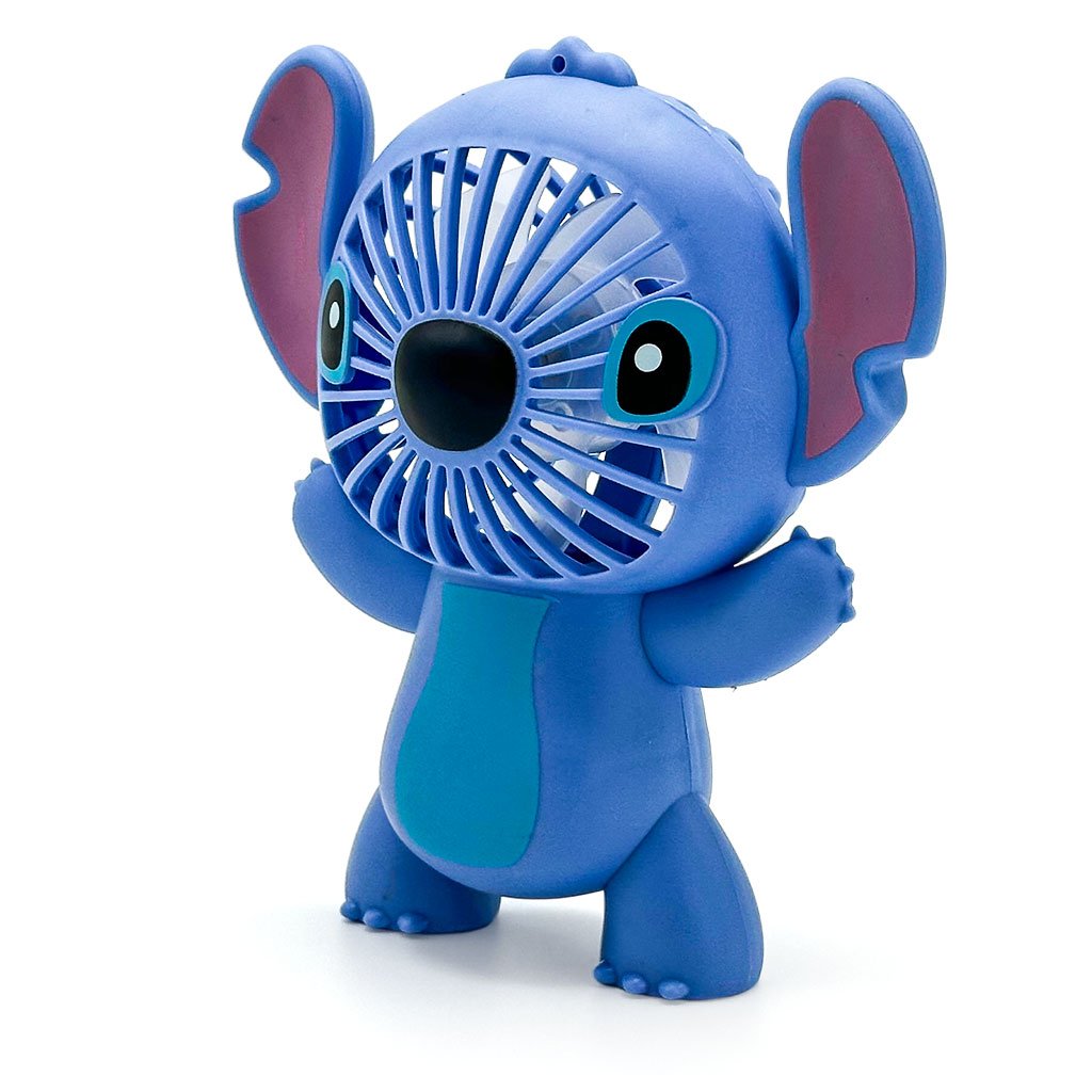 Mini Ventilateur Portable Stitch – USB & Design Mignon image 1