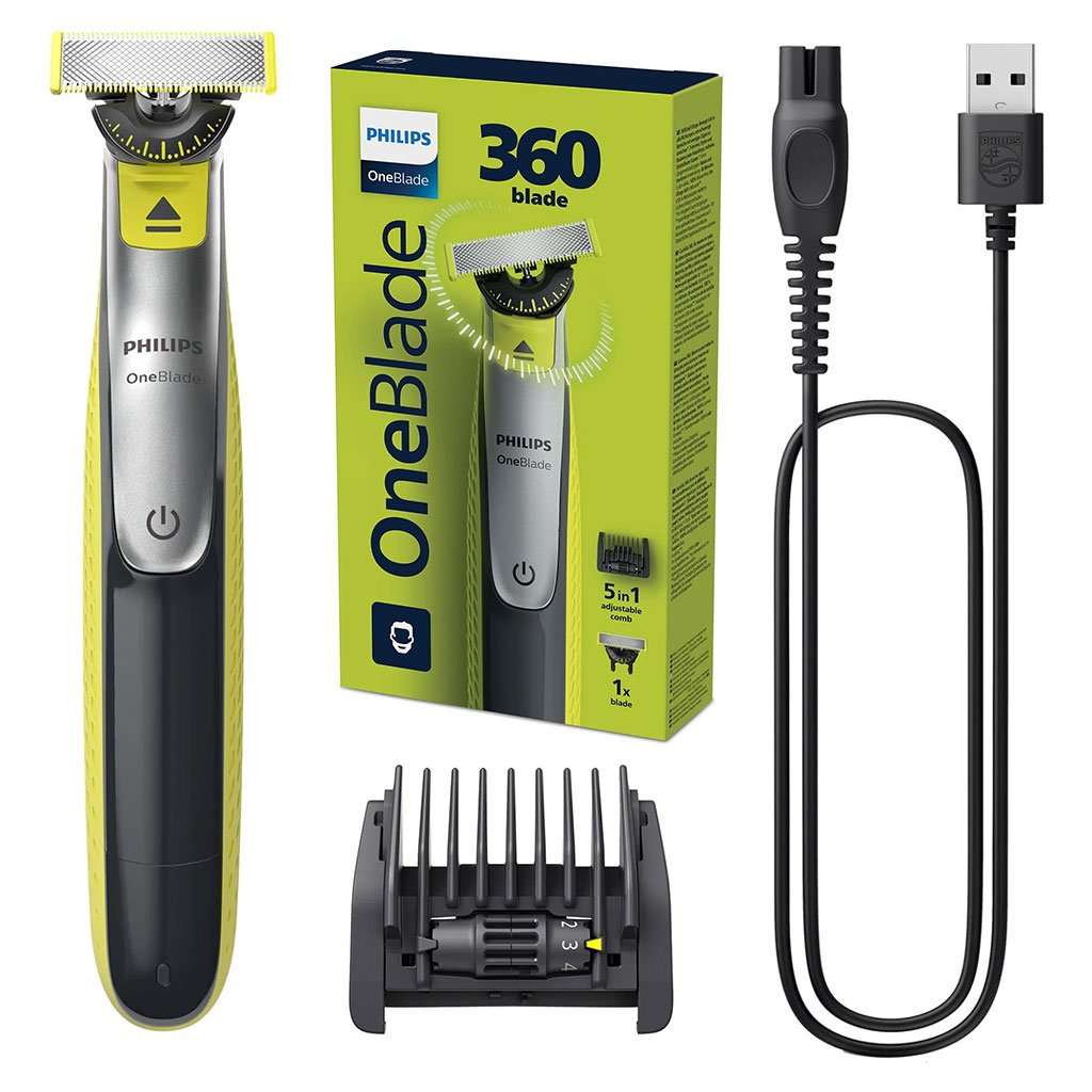Philips OneBlade 360 – Rasage Hybride Précis et Confort Optimal image 0