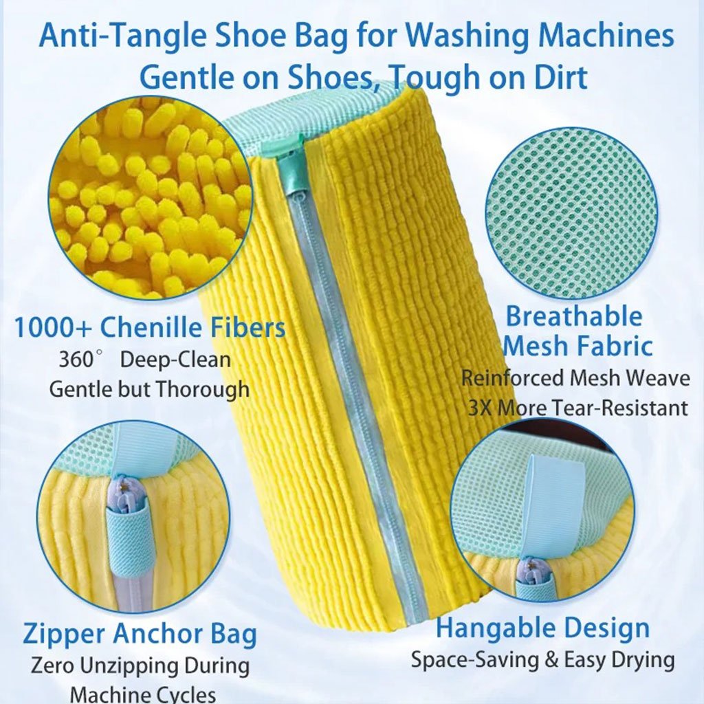 Sac de lavage pour chaussures – Nettoyage facile sans effort image 2
