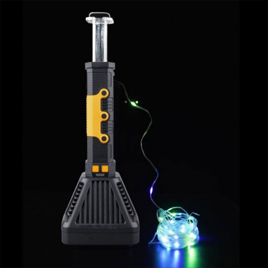 Torche LED avec Power Bank et guirlande RGB de 10 m مصباح طورش مع بطارية خارجية وسلك إضاءة image 3