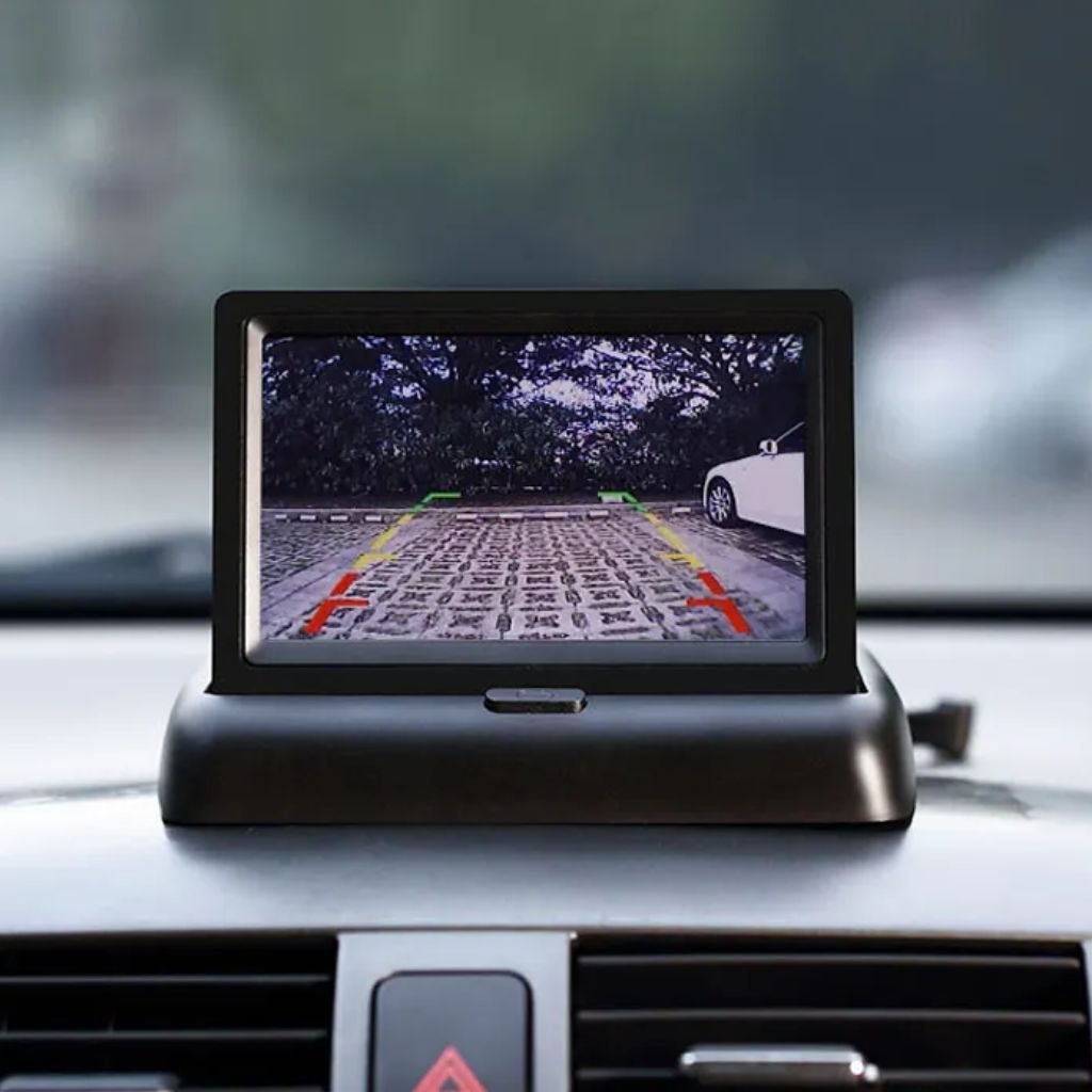 Moniteur Voiture LCD 4,3” Pliable et Universel image 1