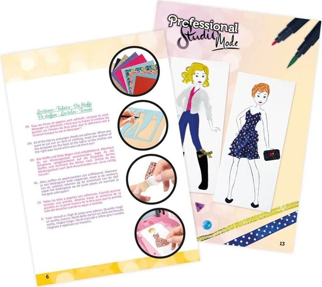 Coffret Créatif Styliste Enfant – Crée Tes Tenues Tendance