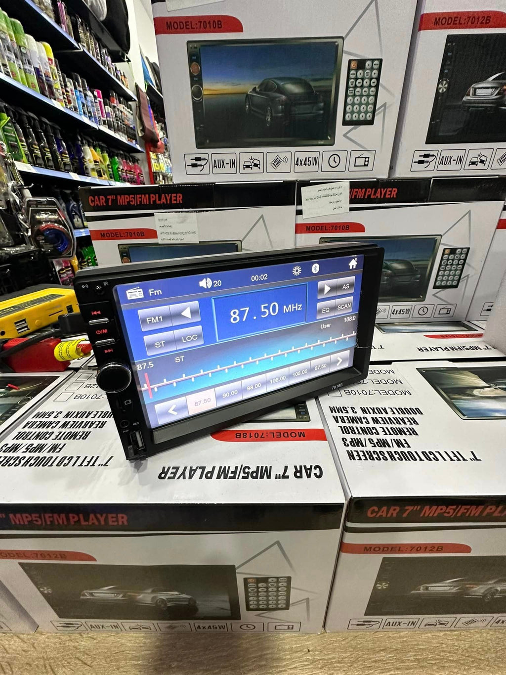 Autoradio Écran Tactile 7” 7018B – Bluetooth &amp; Caméra Recul image 7