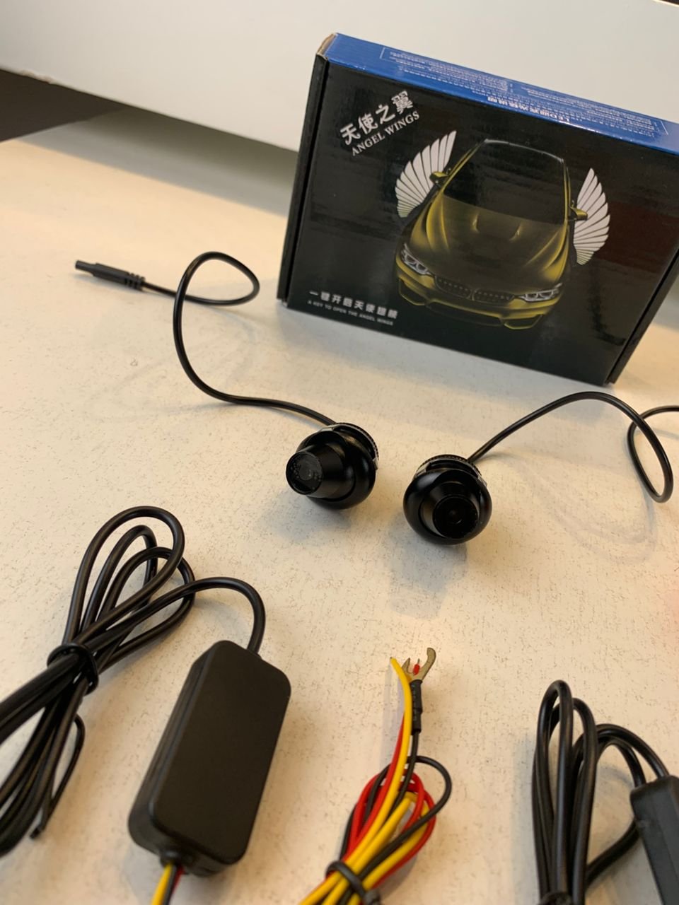 Éclairage LED Double Aile d’Ange pour Voiture et Moto image 2