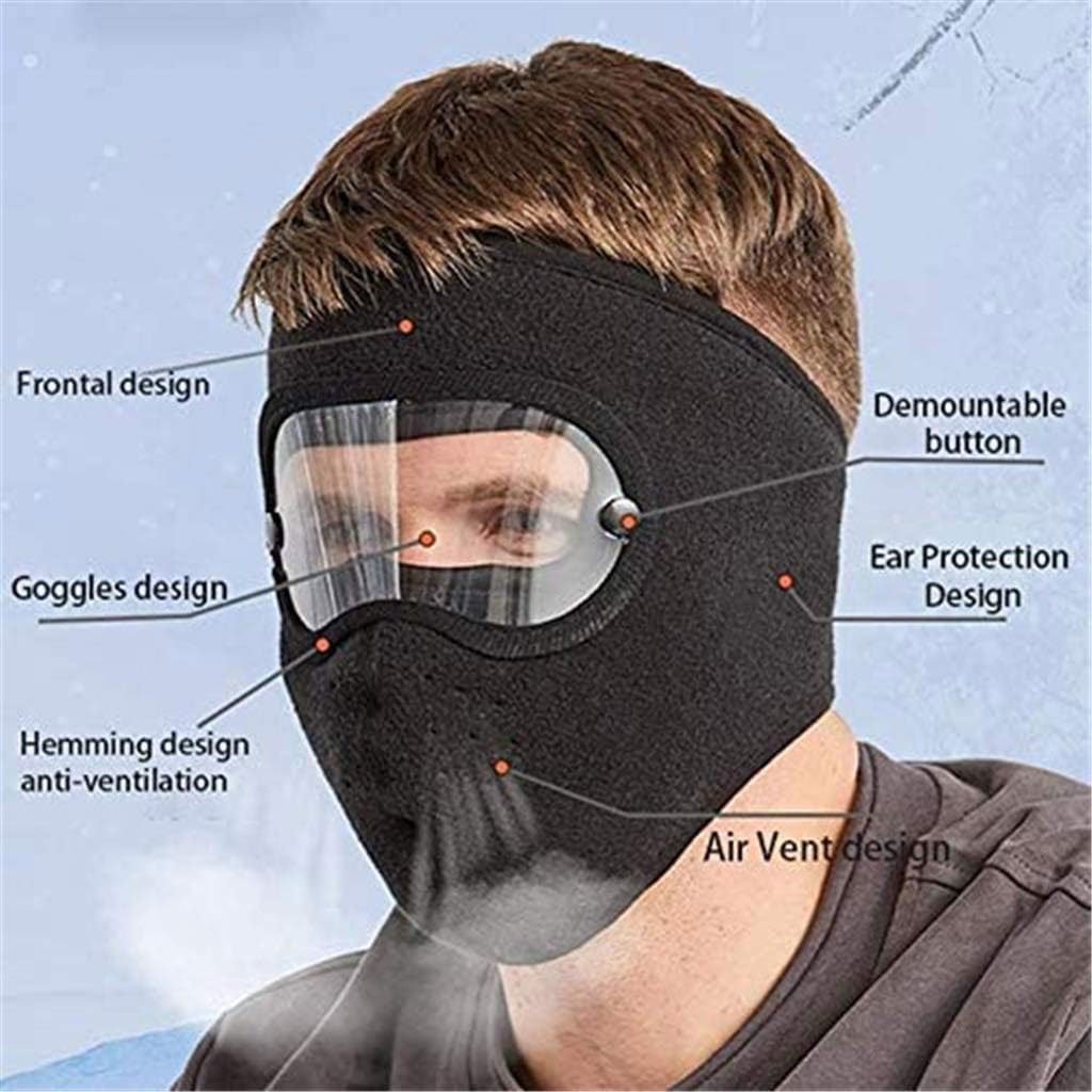 Masque d’hiver thermique pour motards – Protection totale et confort absolu image 4