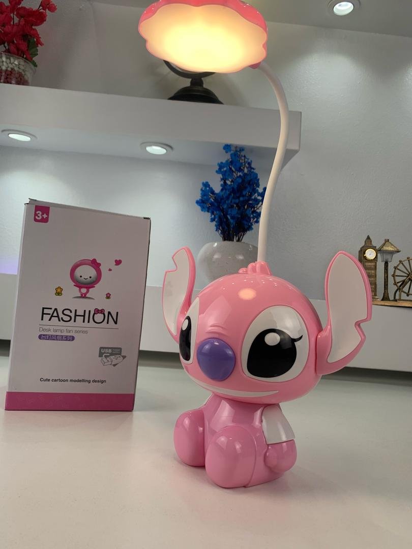 Veilleuse LED Rechargeable Enfant – Design 3D Chat, Lapin ou Stitch image 4