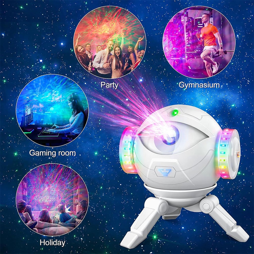 Projecteur Galaxie Astronaute réglable à 360° avec télécommande image 4