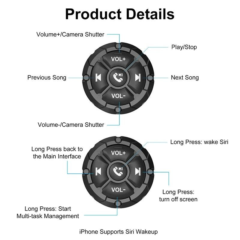 Télécommande Bluetooth Multimédia – Contrôle Facile & Sécurisé  image 5