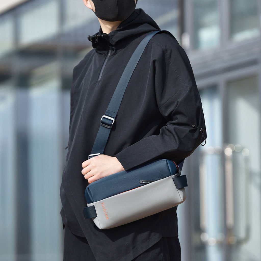 Sac de Poitrine Homme Fashion – Décontracté & Résistan image 9