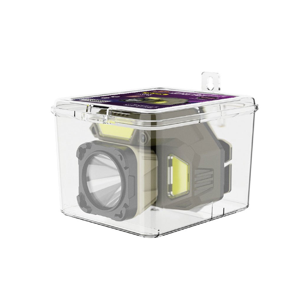 Lampe frontale à détection de mouvement  مصباح رأسي قابل للشحن image 8