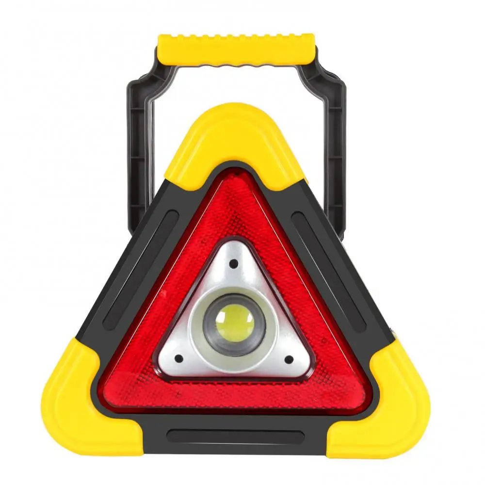 Triangle d’Alerte LED Solaire Rechargeable – 5 Modes & Powerbank image 3