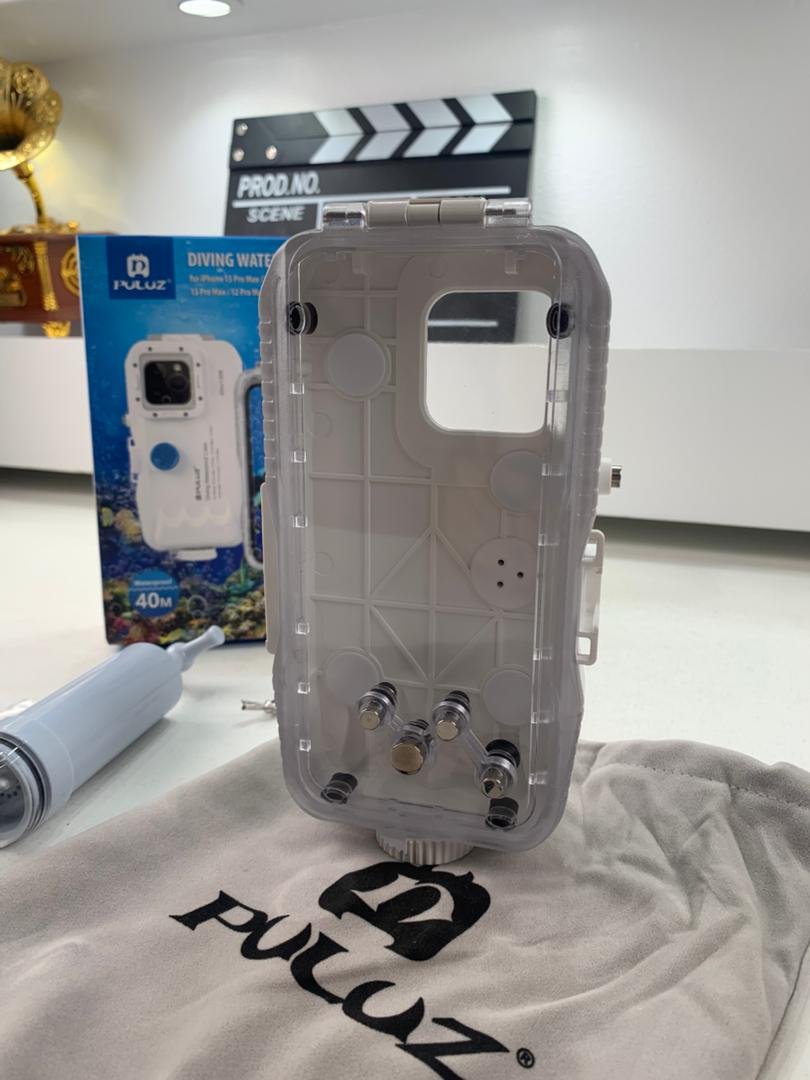 Coque de Plongée Étanche PULUZ 40 m pour iPhone 11 à 16 Pro Max – حافظة احترافية مضادة للماء للتصوير تحت الماء image 6
