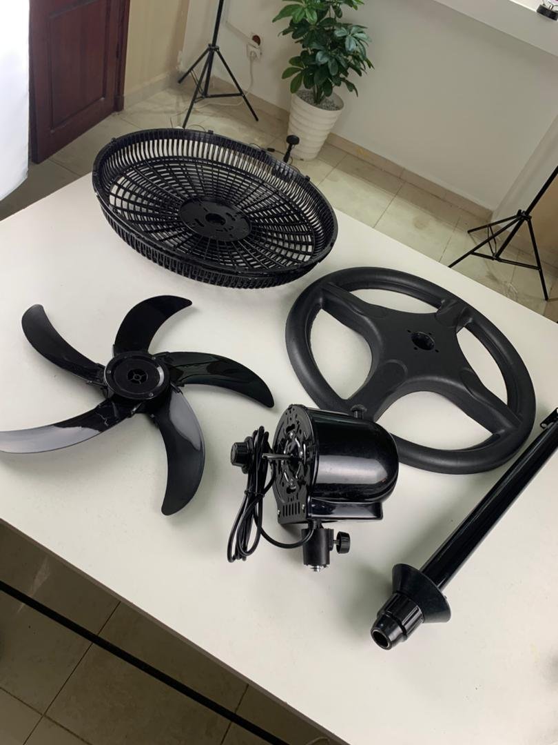 Ventilateur sur Pied FS45 – 40 cm, 3 Vitesses, Silencieux et Puissant image 2