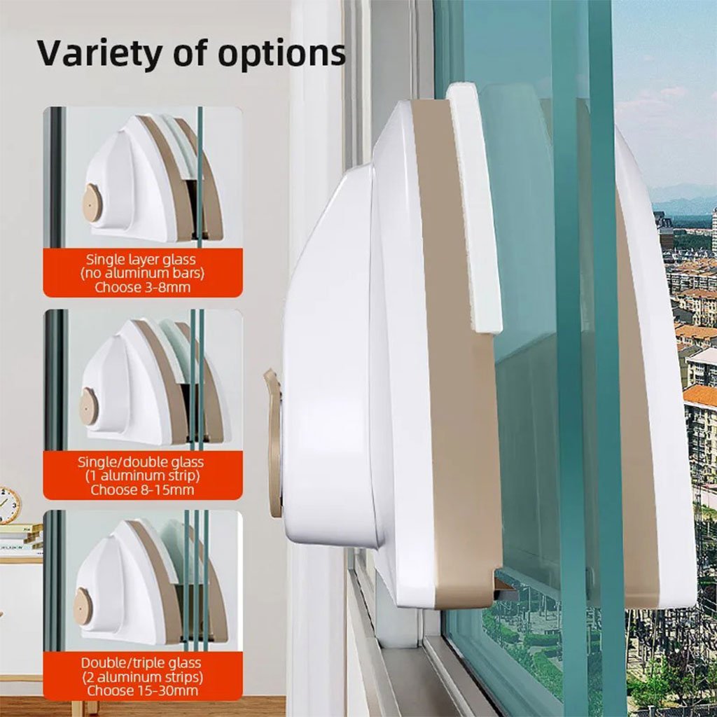 Nettoyeur magnétique double face pour vitres et miroirs – propreté parfaite sans effort image 9