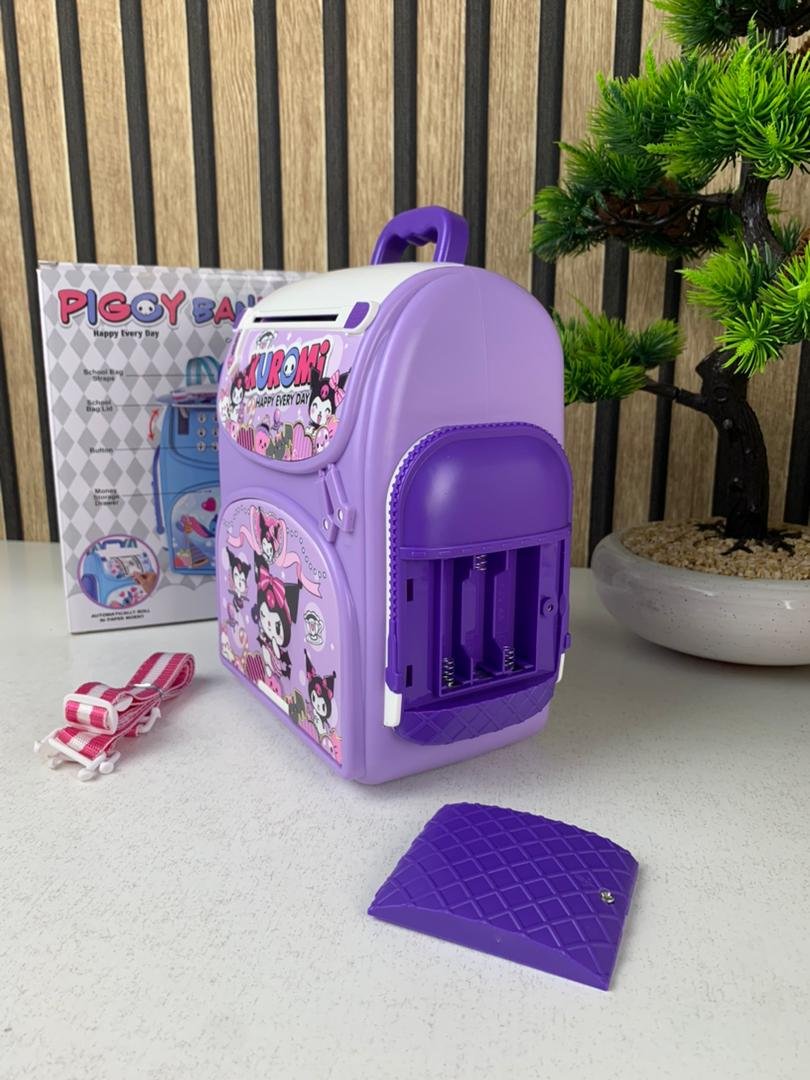 Tirelire Intelligente en Forme de Sac à Dos – Coffre-Fort Ludique pour Enfants image 10
