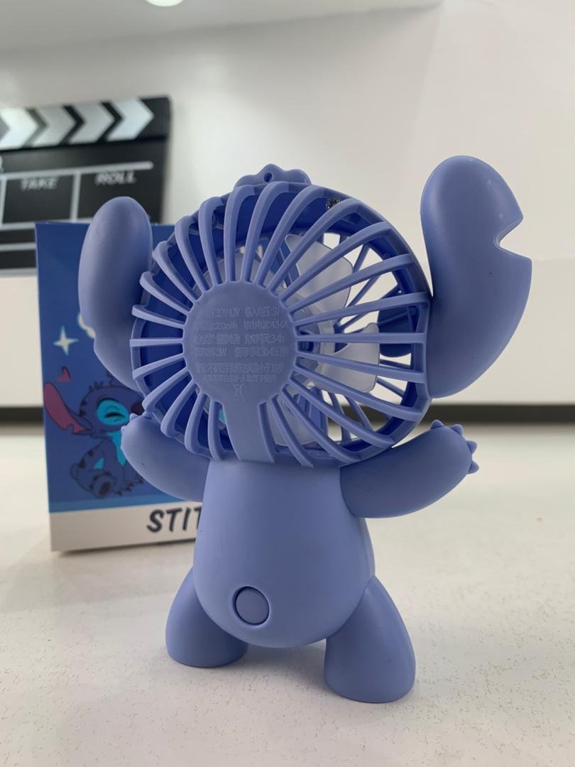 Mini Ventilateur Portable Stitch – USB & Design Mignon image 6