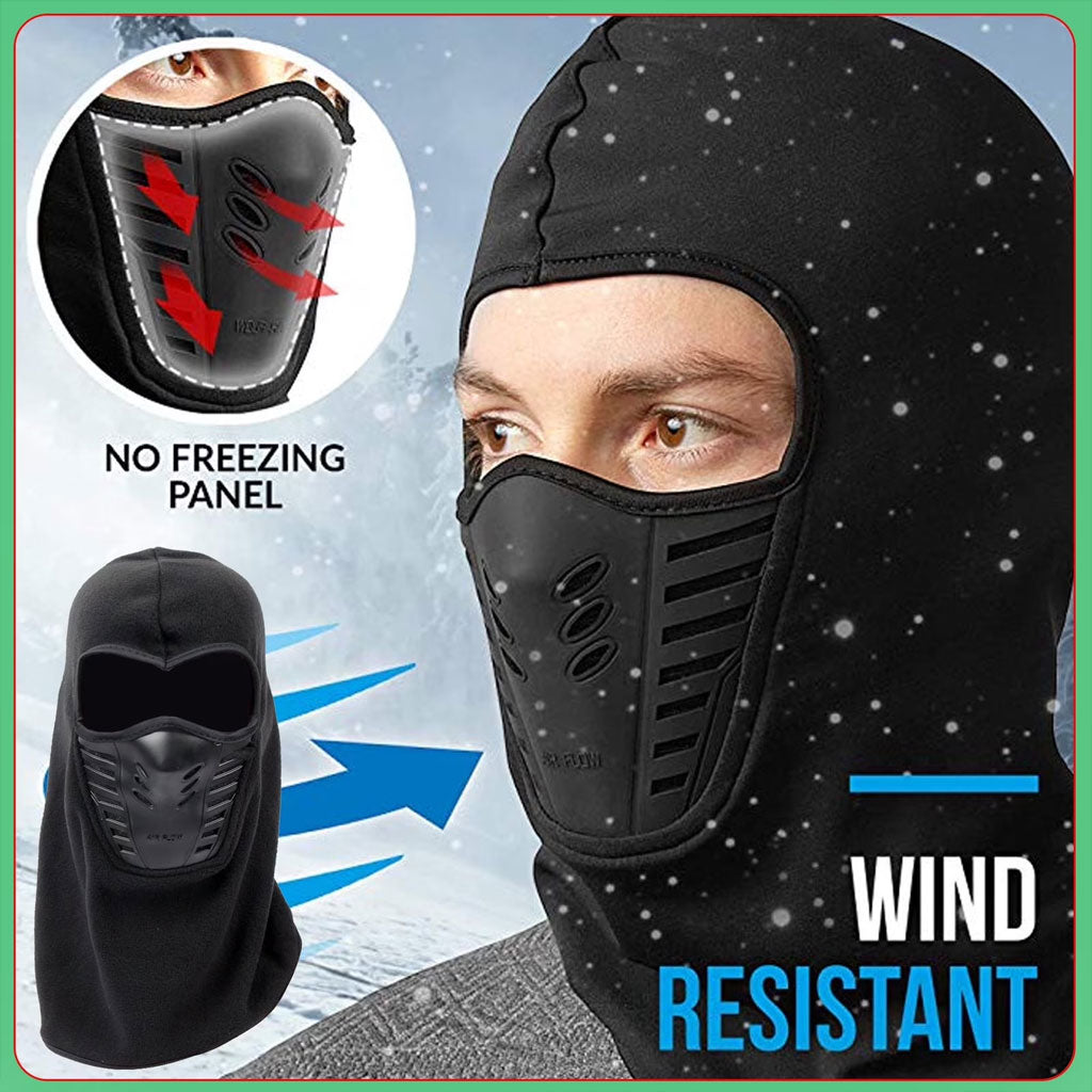Pack Hiver Moto : Cagoule Polaire Excefore + Gants Pro Biker