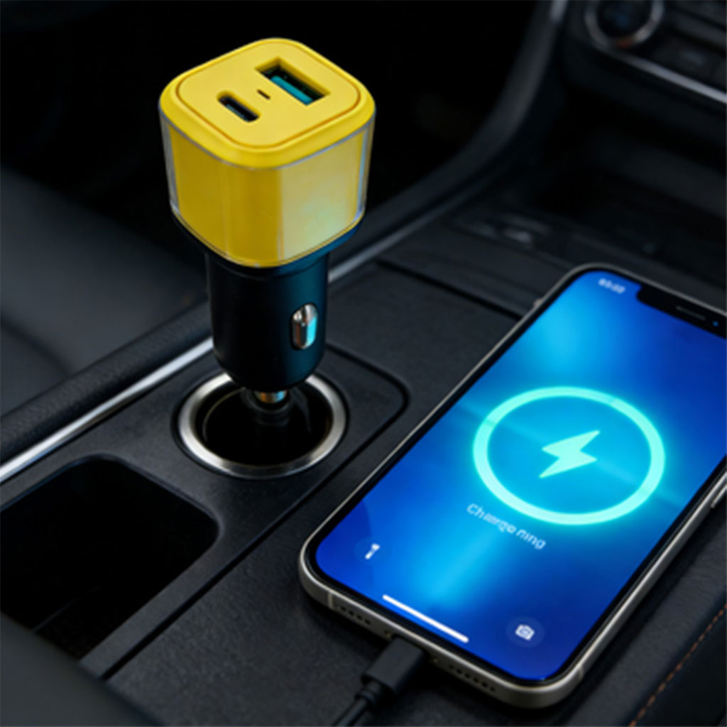 Chargeur de Voiture 45W : Puissance Maximale et Câble 3-en-1
