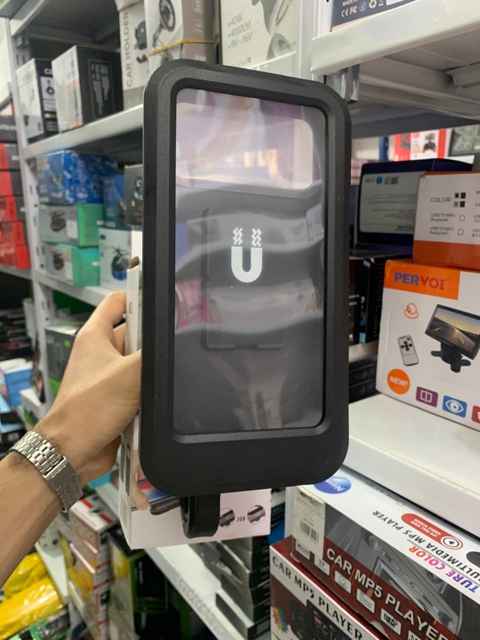 Support Téléphone Vélo/Moto Étanche – Rotation 360°, Universel image 2
