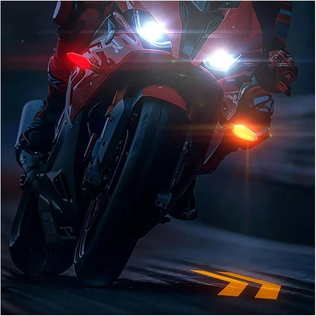 Clignotants LED pour motos – 27 modes lumineux image 6