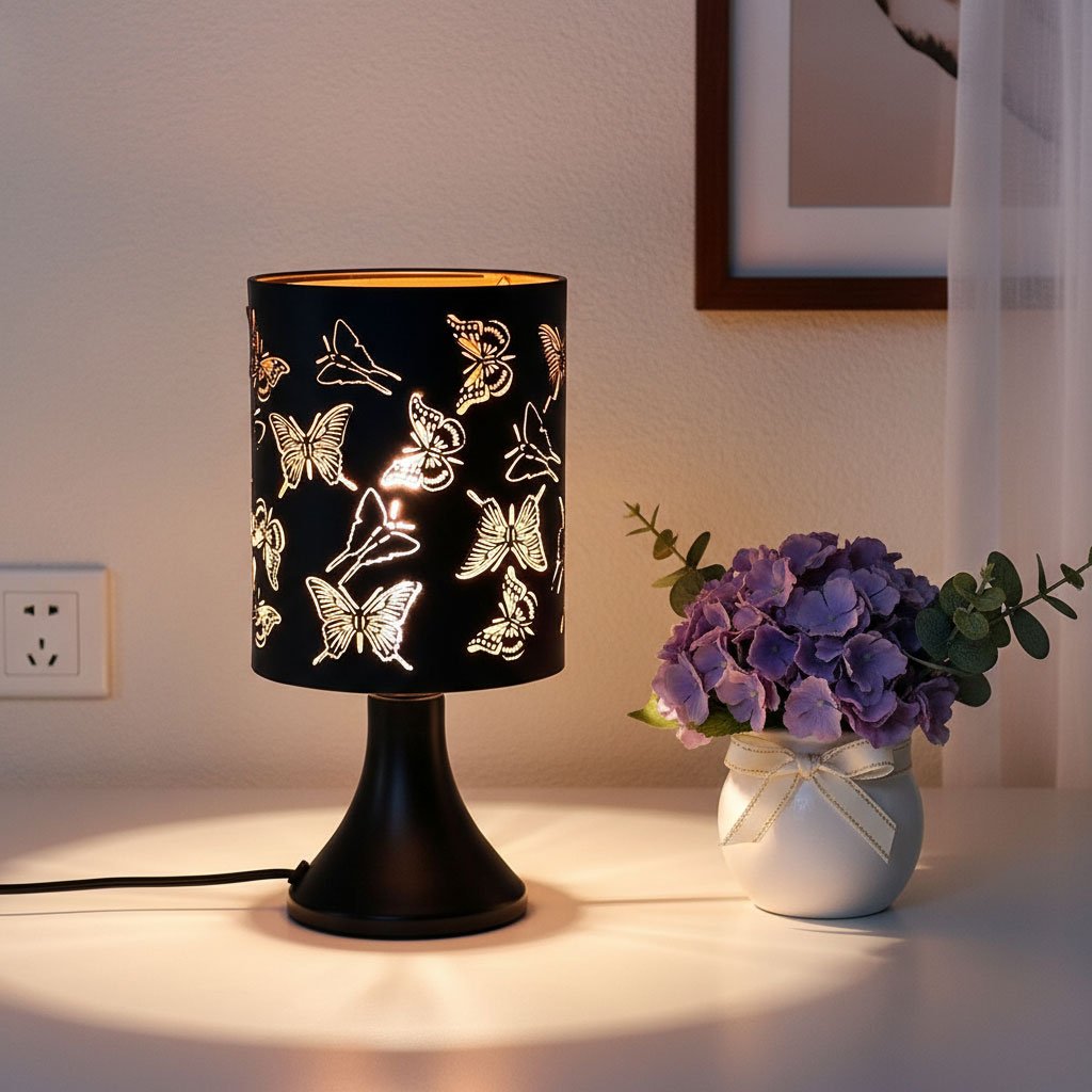 Lampe Décorative Papillons – Ambiance Chaleureuse et Élégance Intérieure image 1