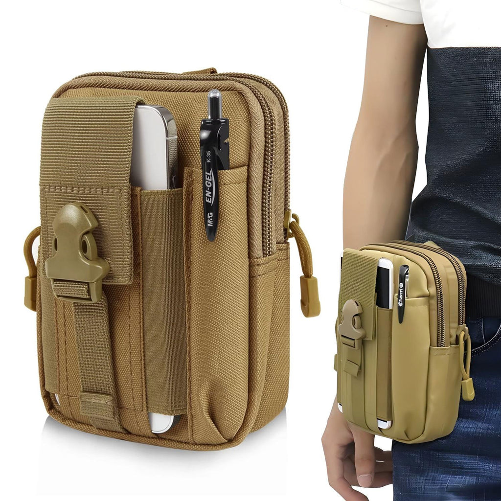 Pochette banane multifonction avec support téléphone حقيبة خصر متعددة الوظائف مع حامل للهاتف image 5