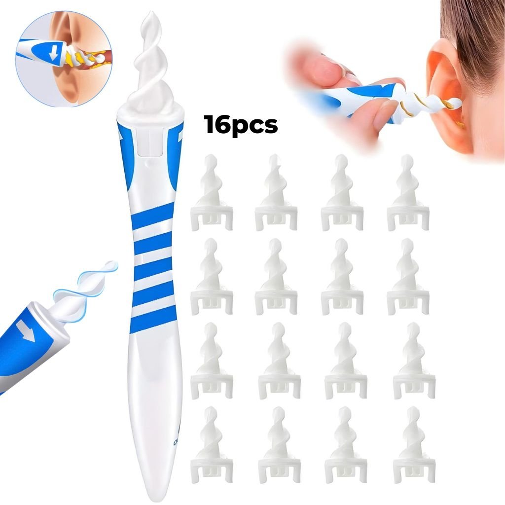 Cure-Oreilles en Silicone Spiralé – Nettoyage Doux et Réutilisable image 2